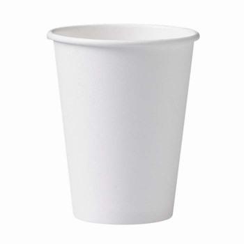 Afbeelding van Ds à 1000 kartonnen beker wit 177 ml (6oz) (uc)